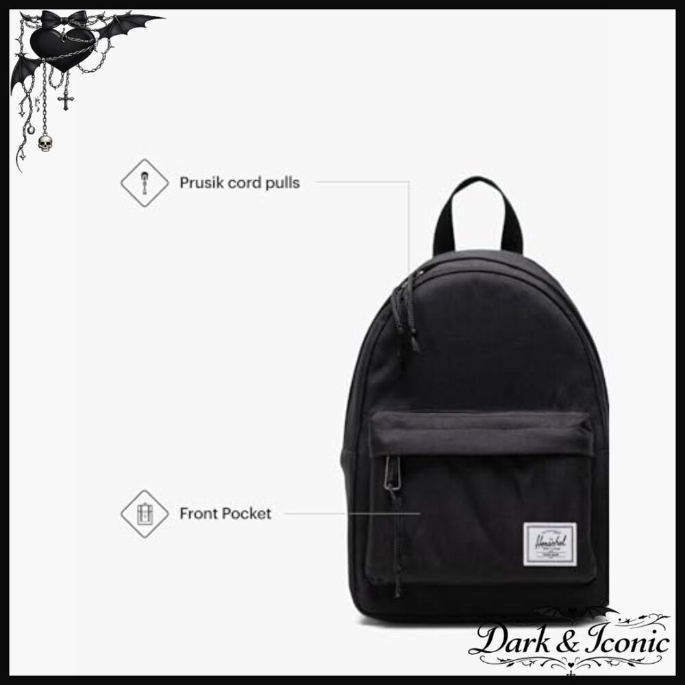Compact Recycled Polyester Backpack With Front Po… - image 4